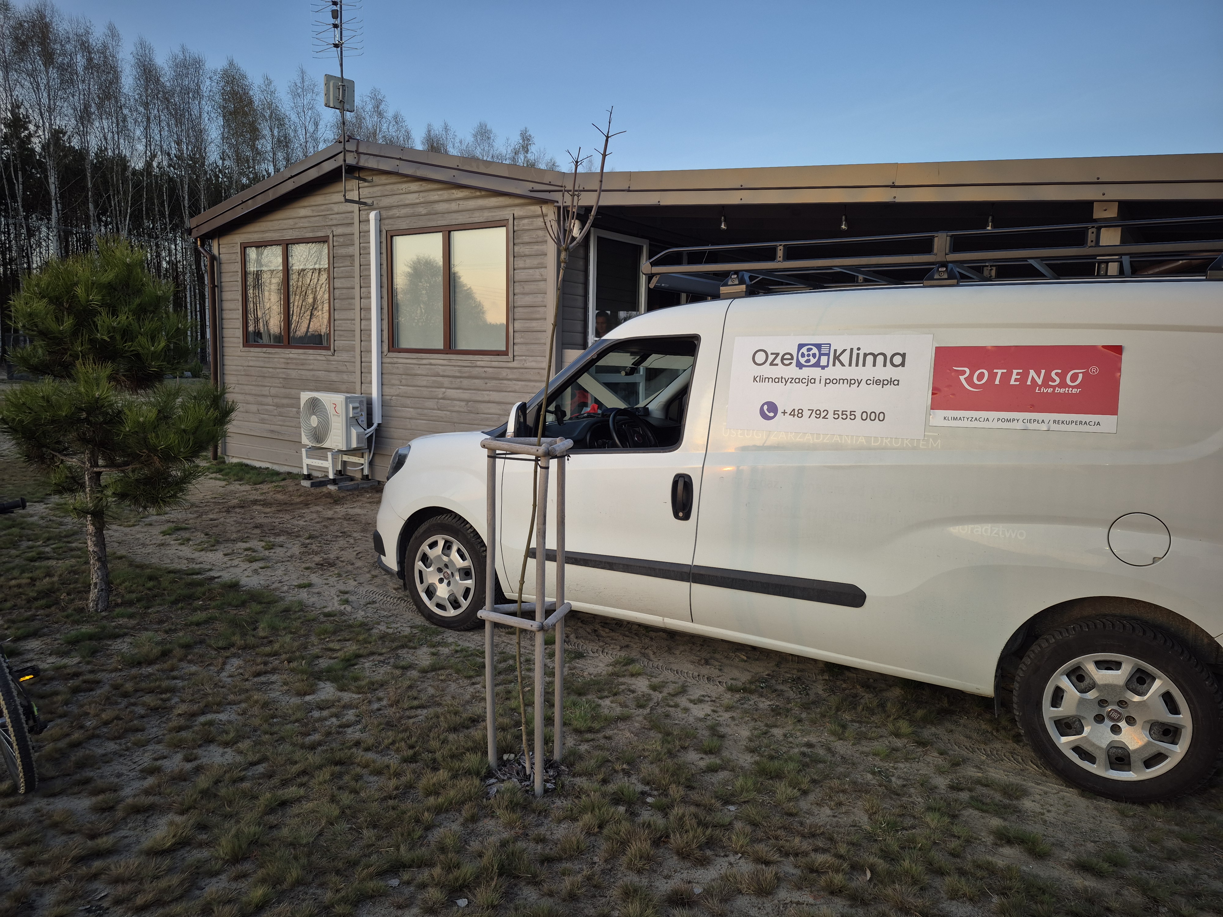 Klimatyzacja Rotenso Teta w domku letniskowym — okolice Warki — miniaturka 4