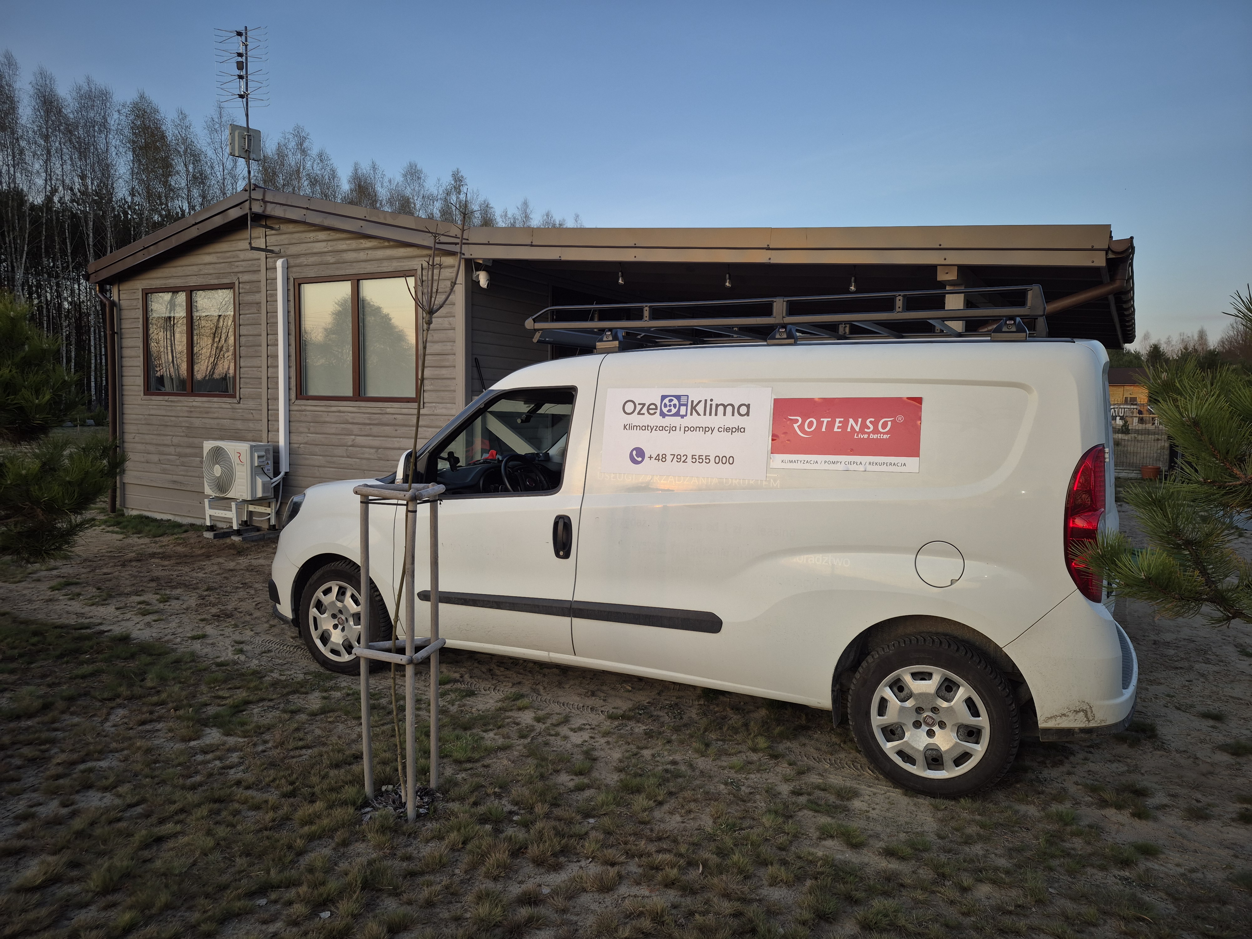 Klimatyzacja Rotenso Teta w domku letniskowym — okolice Warki — miniaturka 5