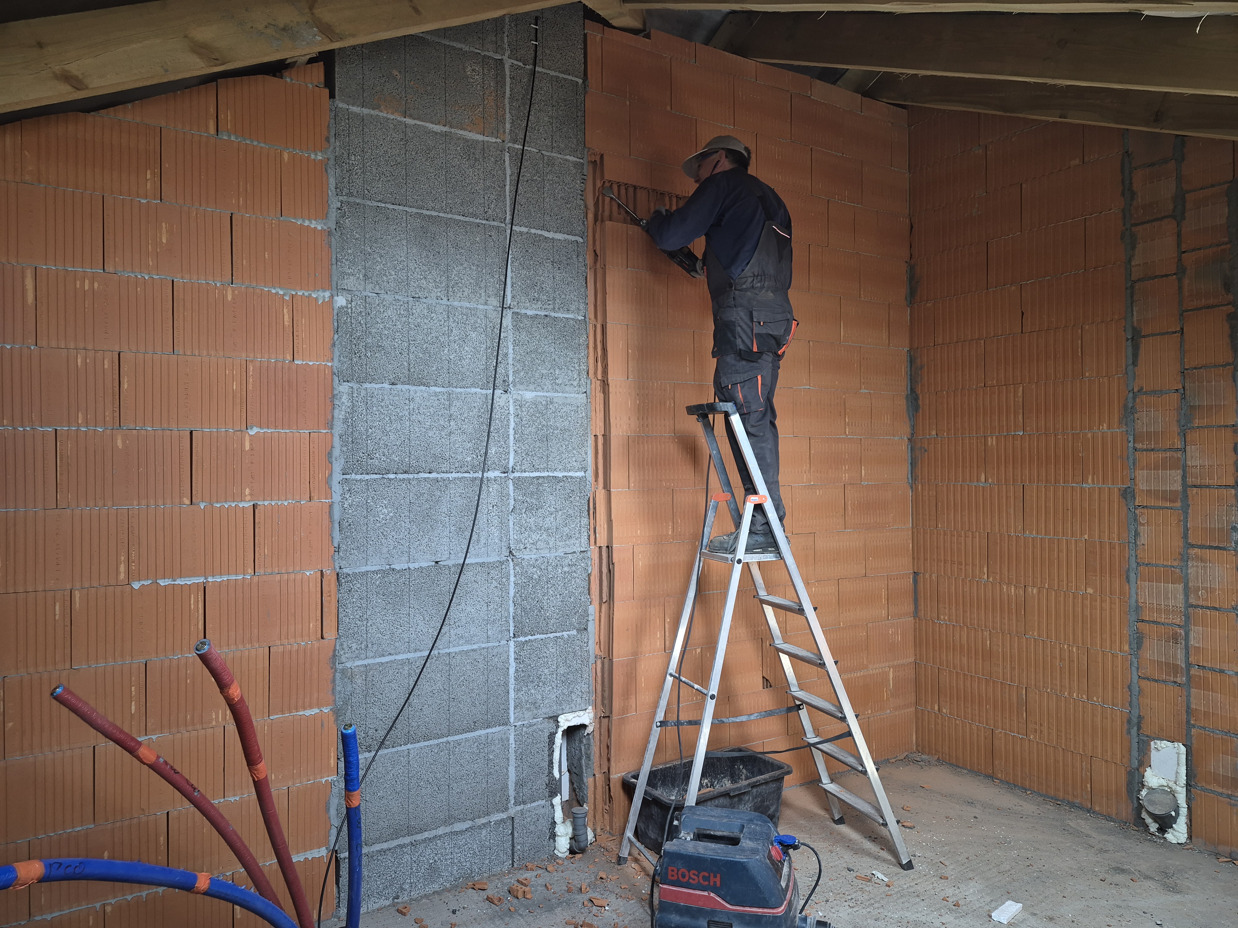 Przygotowanie instalacji klimatyzacji w domu szeregowym — Jaworowa (Raszyn) — miniaturka 8